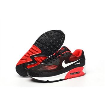 Nike Air Max 90 Kpu Tpu Mens Shoes Black Red Silver Special Cheap